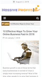 Mobile Screenshot of massiveprofits.org